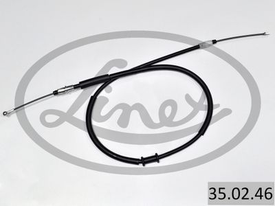 Тросик, cтояночный тормоз LINEX 35.02.46