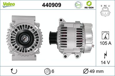 Ģenerators VALEO 440909