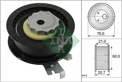 Натяжной ролик, ремень ГРМ Schaeffler INA 531 0882 10