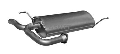 Глушитель выхлопных газов конечный ASMET 14.056