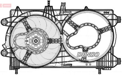 Ventilators, Motora dzesēšanas sistēma DENSO DER13012