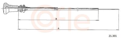 Startera trose COFLE 21.301