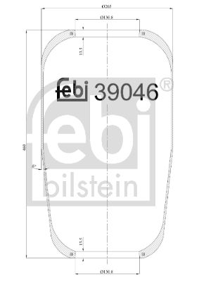 Pneimoatsperes spilvens, Pneimopiekare FEBI BILSTEIN 39046