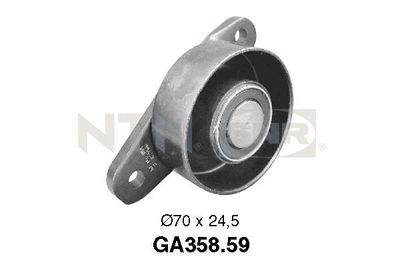 Parazīt-/Vadrullītis, Ķīļrievu siksna SNR GA358.59