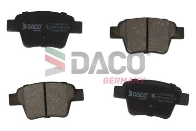 Комплект тормозных колодок, дисковый тормоз DACO 321954