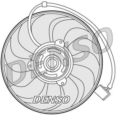 Ventilators, Motora dzesēšanas sistēma DENSO DER27001