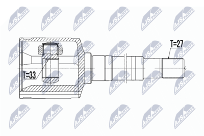 Шарнирный комплект, приводной вал NTY NPW-NS-069