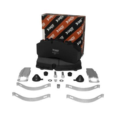 Комплект тормозных колодок, дисковый тормоз DACO 352020