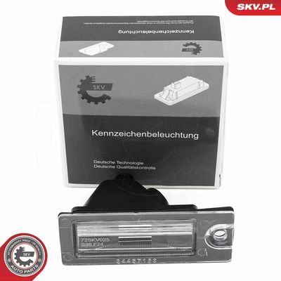 Numurzīmes apgaismojuma lukturis ESEN SKV 72SKV025