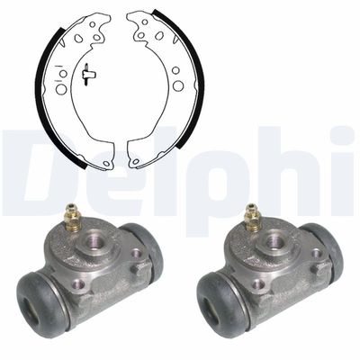 Комплект тормозных колодок DELPHI KP1034