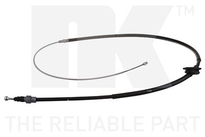 Тросик, cтояночный тормоз NK 9047114