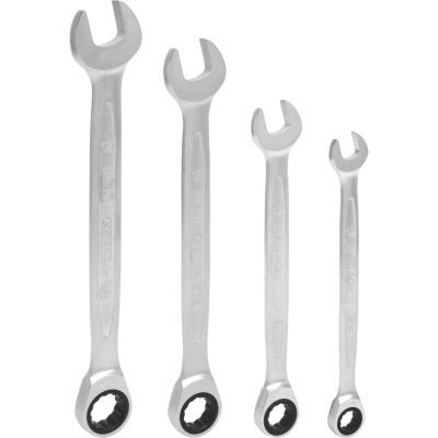 Uzgriežņu atslēgu komplekts ar sprūdmehānismu KS TOOLS 503.4204