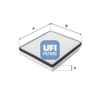 Фильтр, воздух во внутренном пространстве UFI 53.057.00