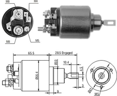 Ievilcējrelejs, Starteris MAGNETI MARELLI 940113050202