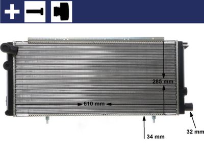 Radiators, Motora dzesēšanas sistēma MAHLE CR 425 000S