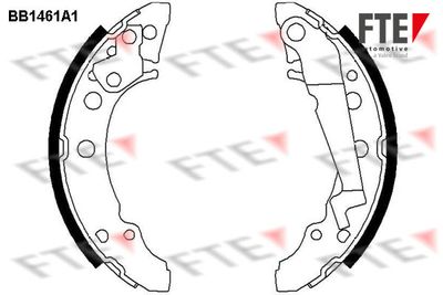 Комплект тормозных колодок FTE 9100179
