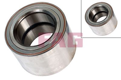 Riteņa rumbas gultņa komplekts Schaeffler FAG 713 6908 40