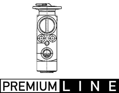 Izplešanās vārsts, Gaisa kond. sistēma MAHLE AVE 53 000P