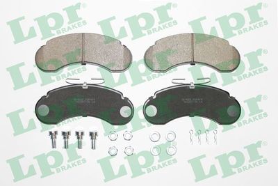 Комплект тормозных колодок, дисковый тормоз LPR 05P415
