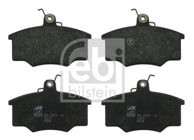 Комплект тормозных колодок, дисковый тормоз FEBI BILSTEIN 16070