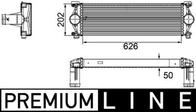 MAHLE CI254000P Starpdzesētājs