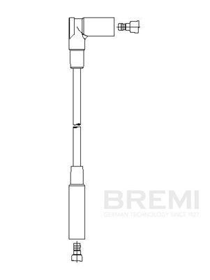 Провод зажигания BREMI 613/70