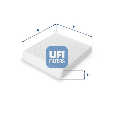 Фильтр, воздух во внутренном пространстве UFI 53.087.00