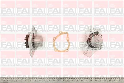 Водяной насос, охлаждение двигателя FAI AutoParts WP2884