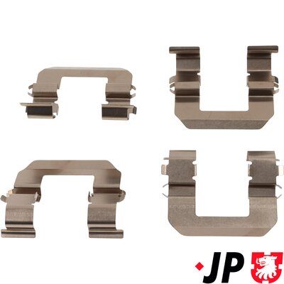 Piederumu komplekts, Disku bremžu uzlikas JP GROUP 3564003110
