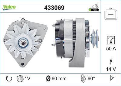 Ģenerators VALEO 433069