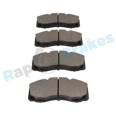 Bremžu uzliku kompl., Disku bremzes RAP BRAKES R-P0575