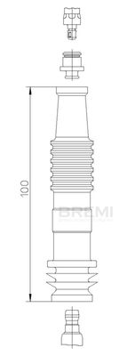 Вилка, свеча зажигания BREMI 13310A5