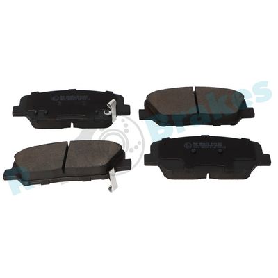 Bremžu uzliku kompl., Disku bremzes RAP BRAKES R-P1362
