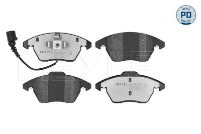 Bremžu uzliku kompl., Disku bremzes MEYLE 0252358720PD