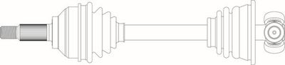 Приводной вал GENERAL RICAMBI RE3323