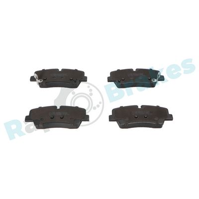 Bremžu uzliku kompl., Disku bremzes RAP BRAKES R-P1648