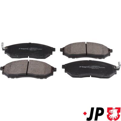 Bremžu uzliku kompl., Disku bremzes JP GROUP 4363600810
