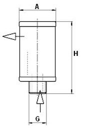 Filtrs, Saspiestā gaisa aprīkojums MANN-FILTER LE 1003