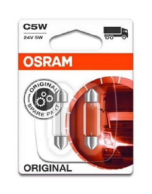 Лампа накаливания, фонарь освещения номерного знака ams-OSRAM 6423-02B