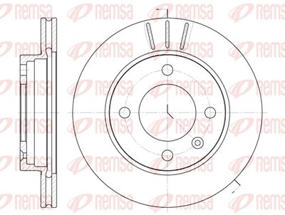 Тормозной диск REMSA 6106.10