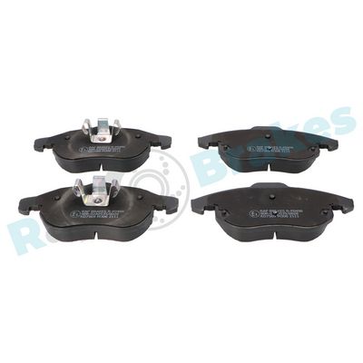 Комплект тормозных колодок, дисковый тормоз RAP BRAKES R-P0498