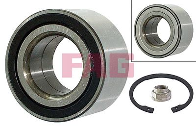 Riteņa rumbas gultņa komplekts Schaeffler FAG 713 6171 60
