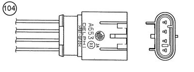 Lambda zonde NTK 96130