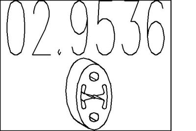 Буфер, глушитель MTS 02.9536