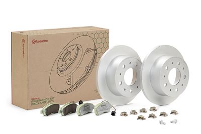 Bremžu komplekts, Disku bremzes BREMBO KT 10 004