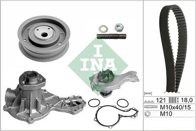Ūdenssūknis + Zobsiksnas komplekts Schaeffler INA 530 0162 30
