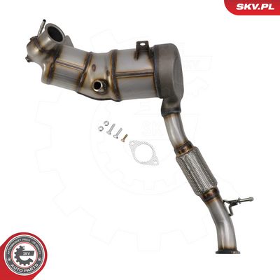 Nosēdumu-/Daļiņu filtrs, Izplūdes gāzu sistēma ESEN SKV 62SKV581