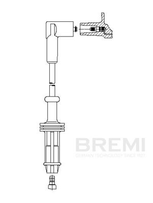 Провод зажигания BREMI 666/38