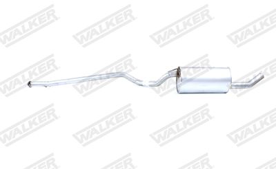Глушитель выхлопных газов конечный WALKER 24280
