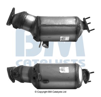 Nosēdumu-/Daļiņu filtrs, Izplūdes gāzu sistēma BM CATALYSTS BM11231H